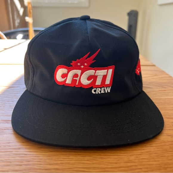 Travis Scott ‘Cacti Crew’ Black SnapBack Hat - Picture 1 of 6